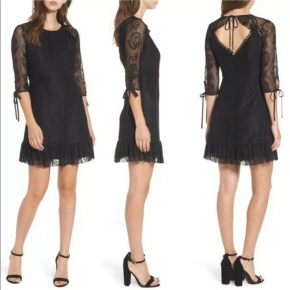 New Moon River Dress Lace Open Back medium - Picture 2 of 15